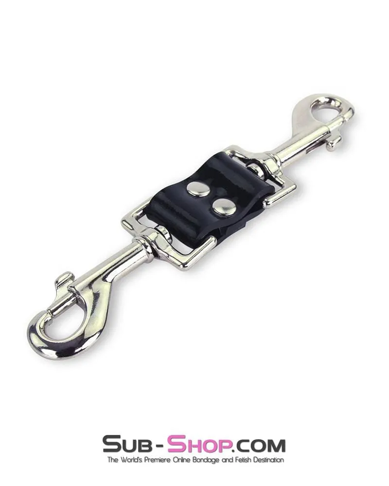 0216A      Rubber Cuff Link Bondage Snap Hook Connector