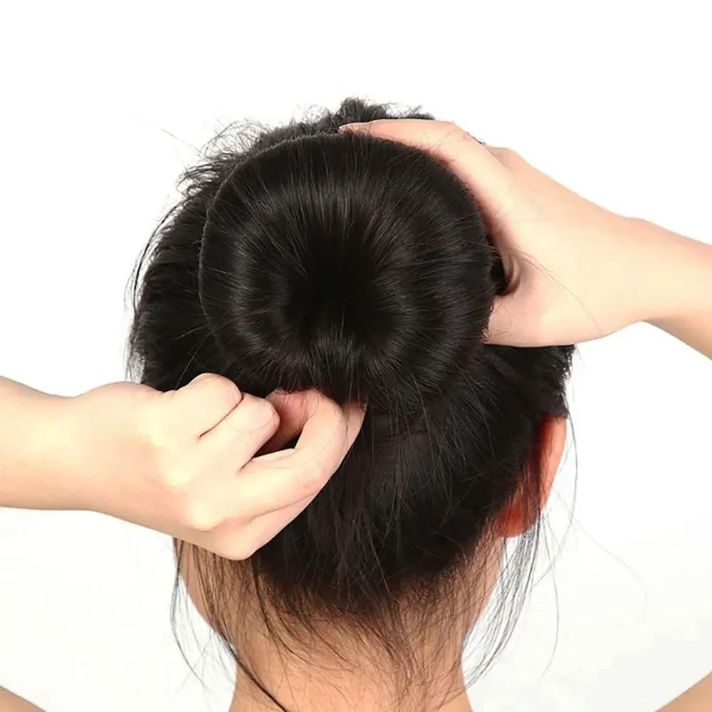 10 PCS Hair Bun Maker for Women Lazy Hair Curler Bun Clips Easy Magic Snap Roll Sponge Bun Donut Hair Maker for Women