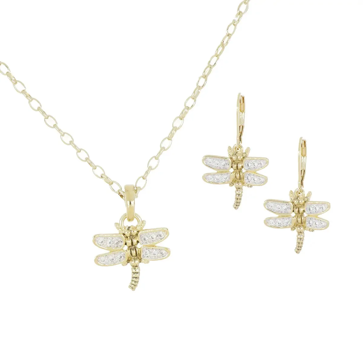 20th Anniversary - Gold Dragonfly Gift Set