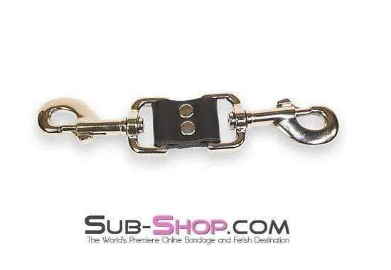 4733A      Short Leather Snap Hook Connector
