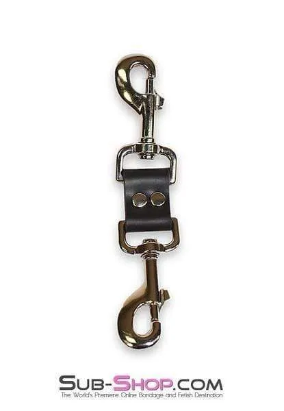 4733A      Short Leather Snap Hook Connector