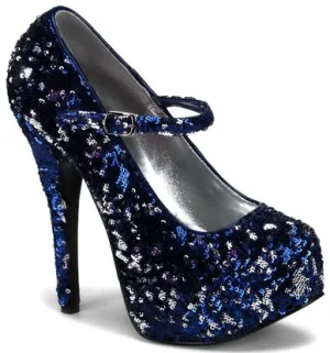 5 3/4" Mary Jane Concealed Platform (TEEZE-07SQ Final Sale)
