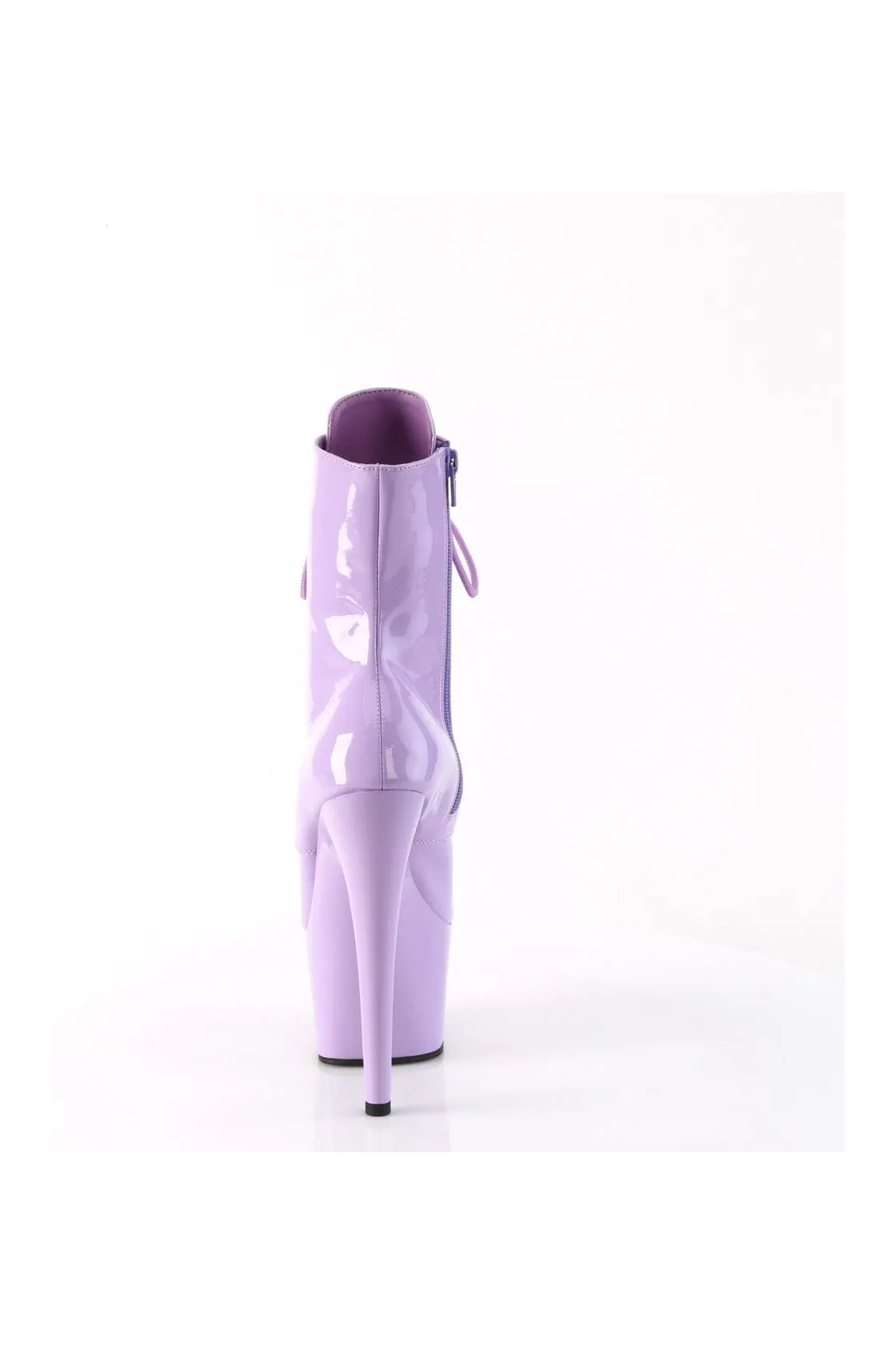 ADORE-1020 Purple Patent Ankle Boot
