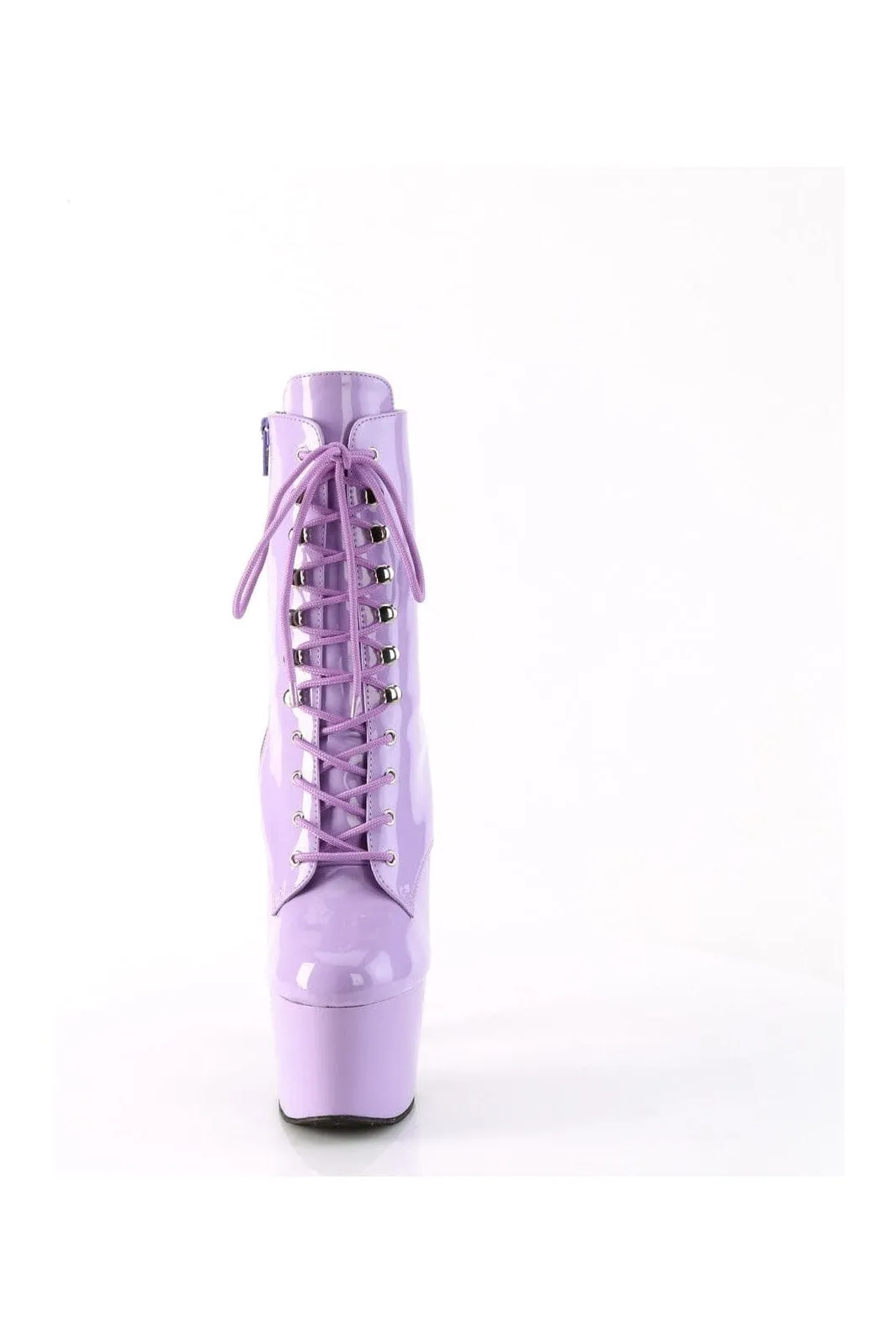 ADORE-1020 Purple Patent Ankle Boot