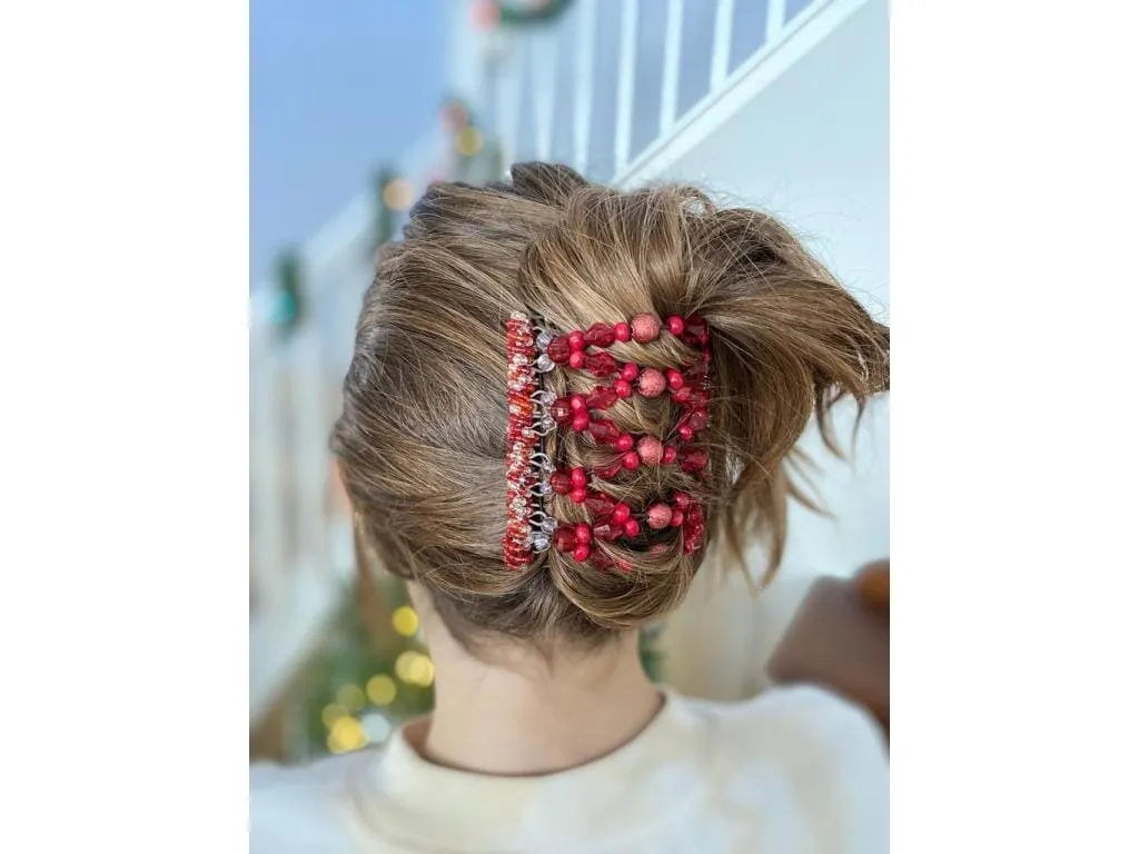 African Butterfly Wire Hair Clip - 9 Tong 638
