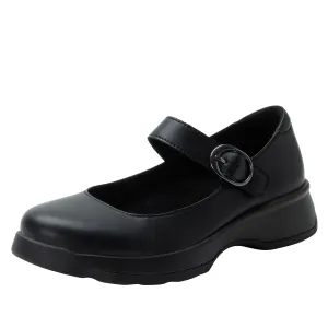 Alegria Jazmine Black Nappa Shoe