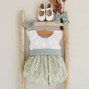 Anna green Liberty romper