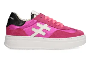 Another Trend - A035m324 Pink and Black Platform Trainer