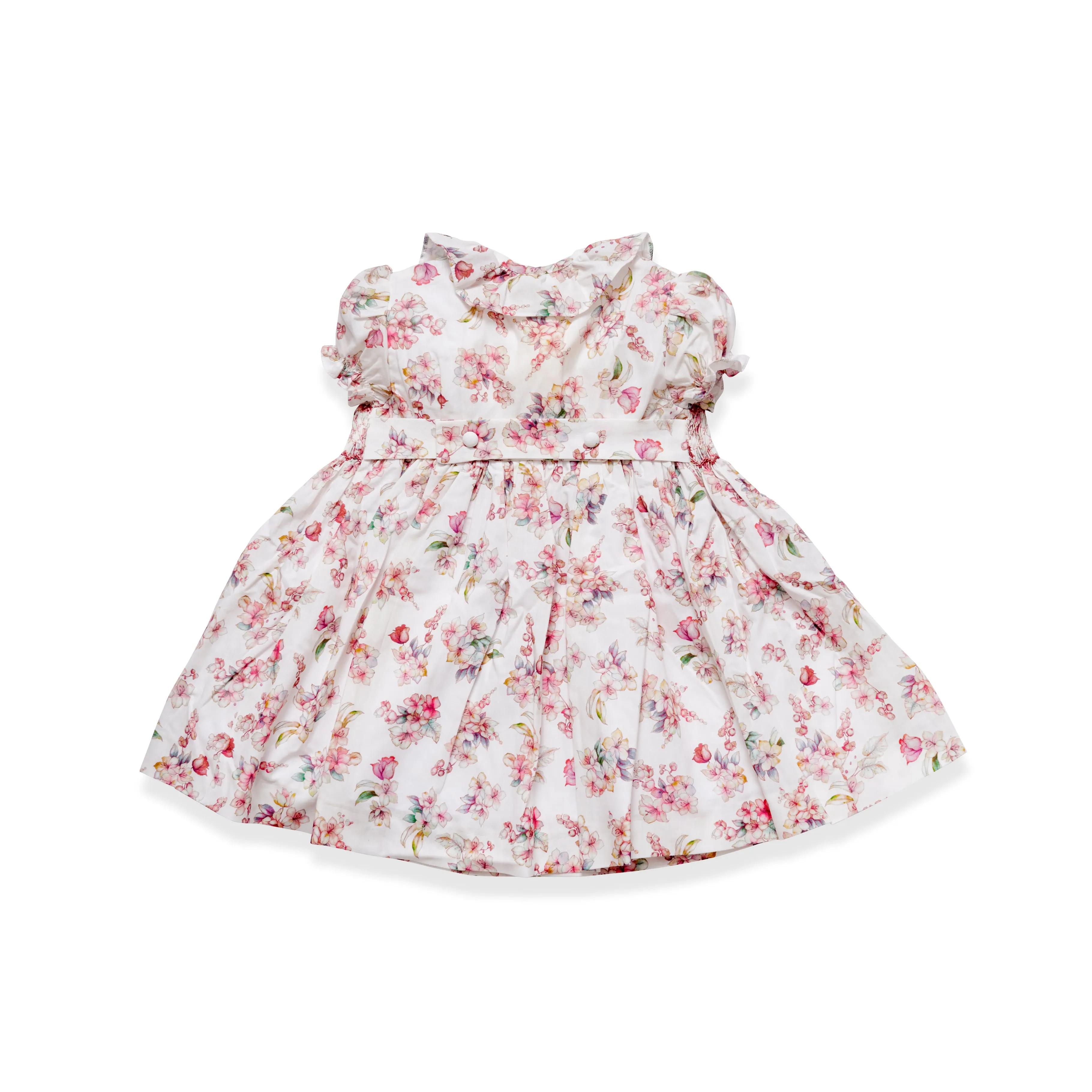 Audrey hand-smocked dress