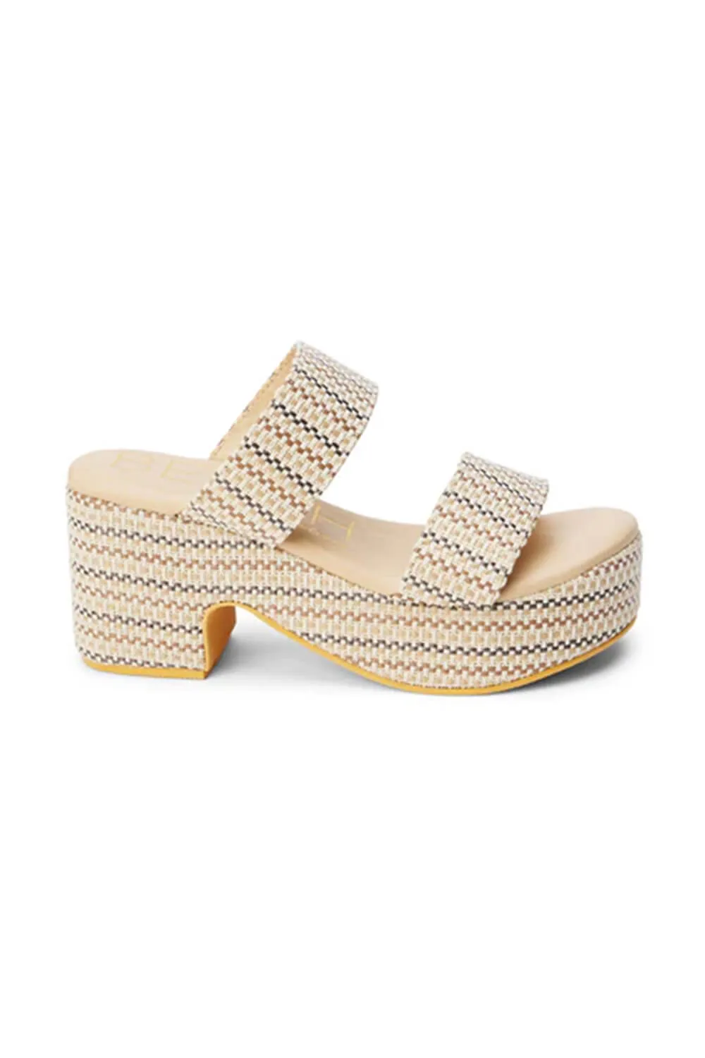 Beach by Matisse Ocean Ave Platform Heels for Women in Ivory | OCEAN AVE-IVORY MOSAIC