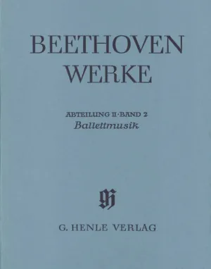 Beethoven: Ballet music Full Score Bound Edition