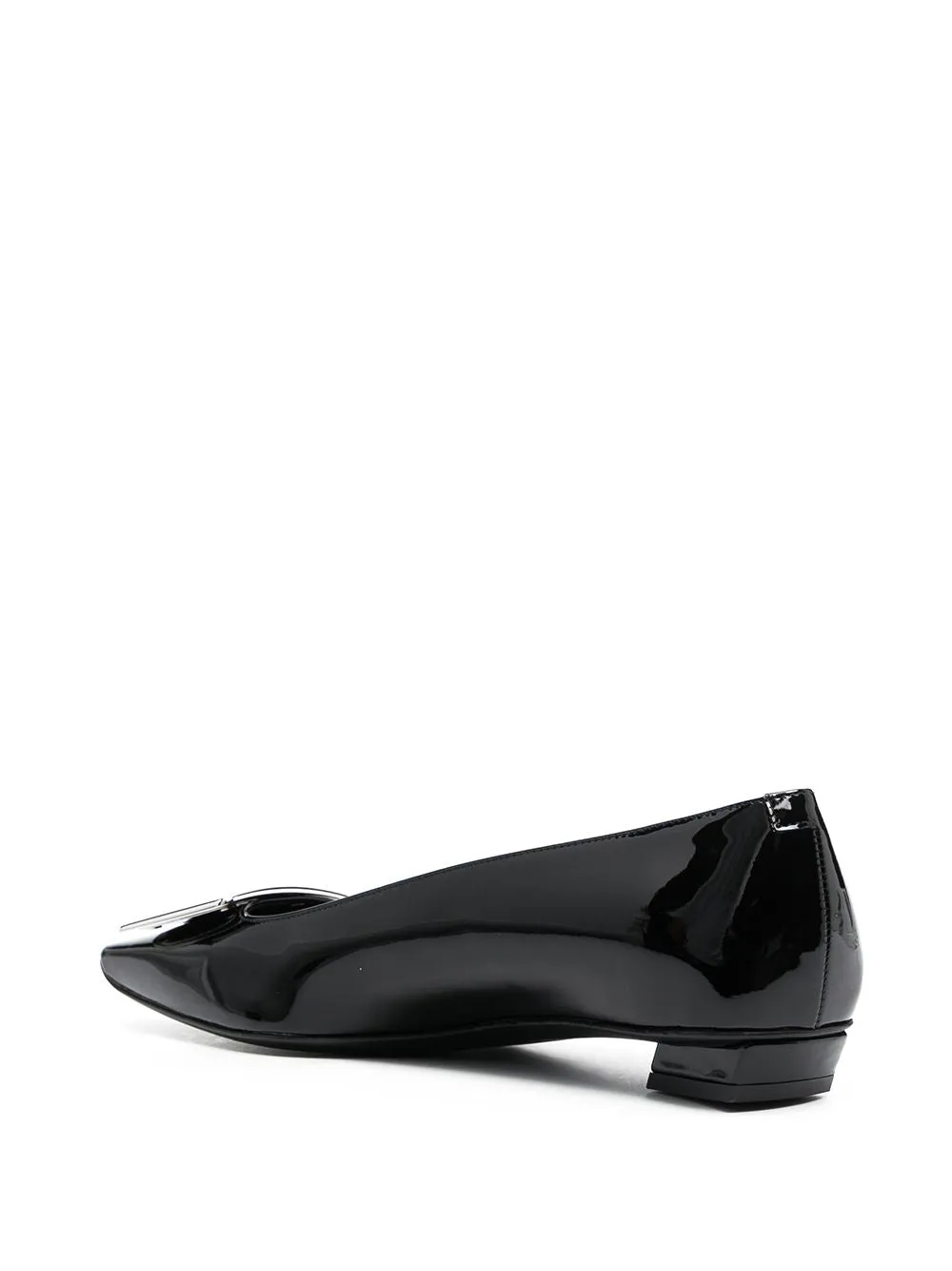 Belle vivier leather ballet flats