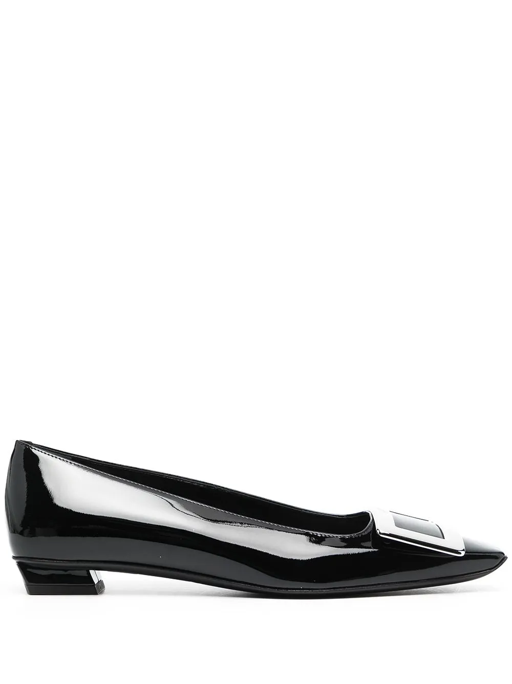 Belle vivier leather ballet flats