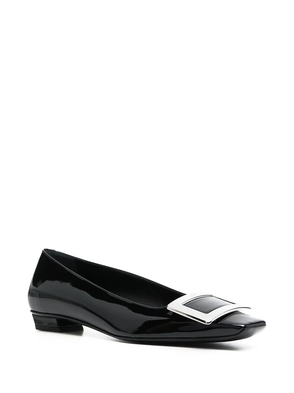 Belle vivier leather ballet flats