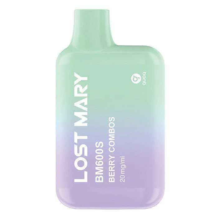BERRY COMBOS - LOST MARY BM600S - 20MG(2%) DISPOSABLE VAPE