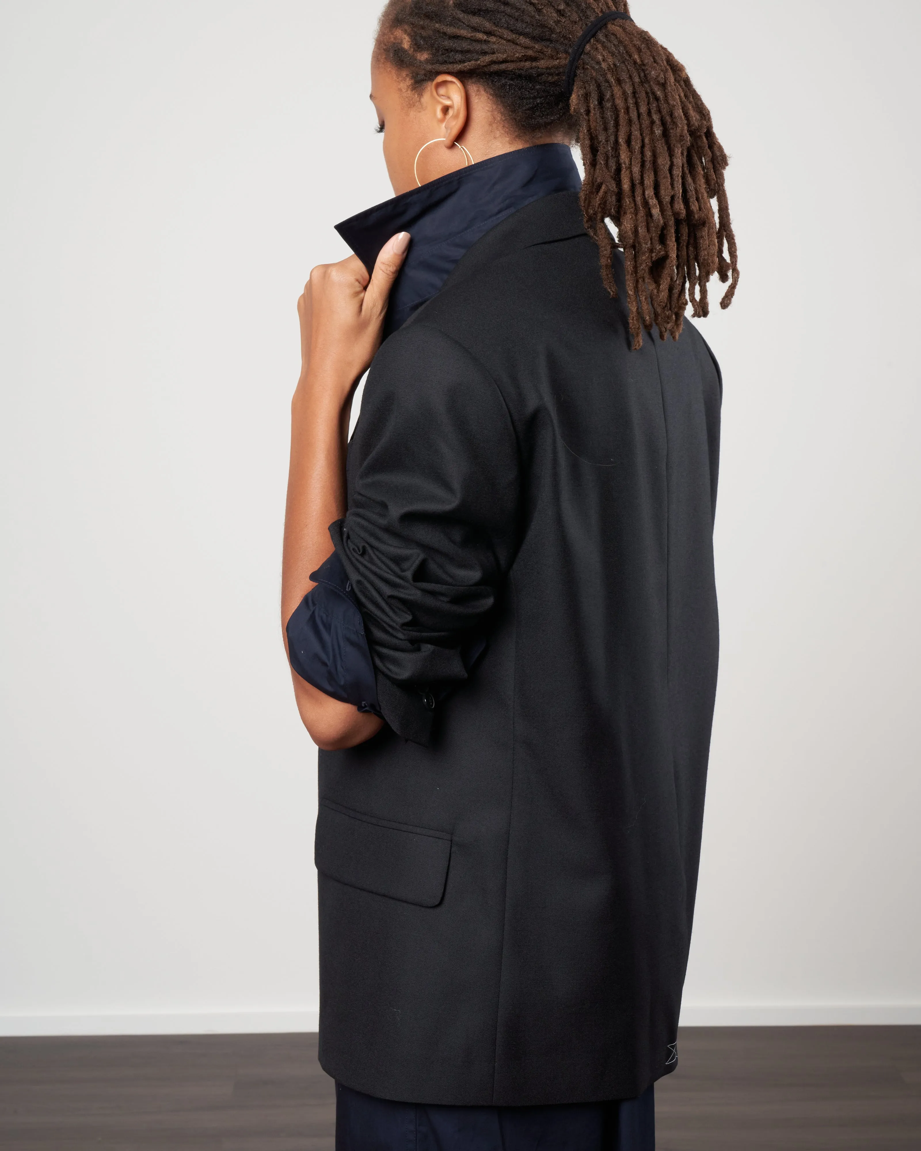bird jacket - black