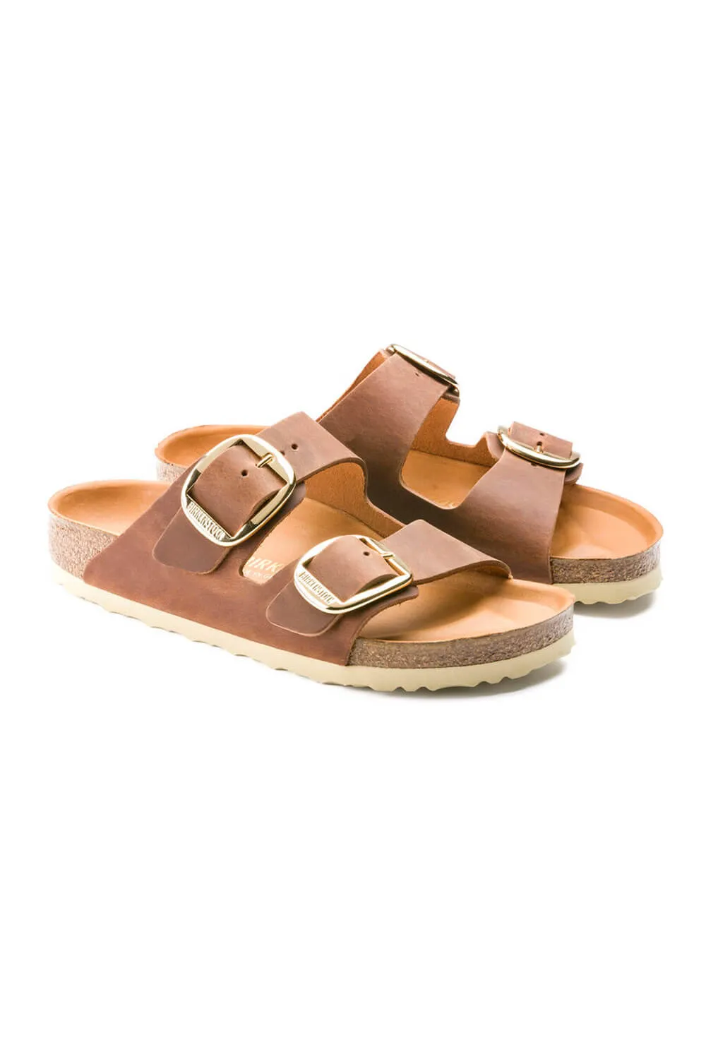 Birkenstock Arizona Big Buckle Sandals for Women in Cognac | 1011073