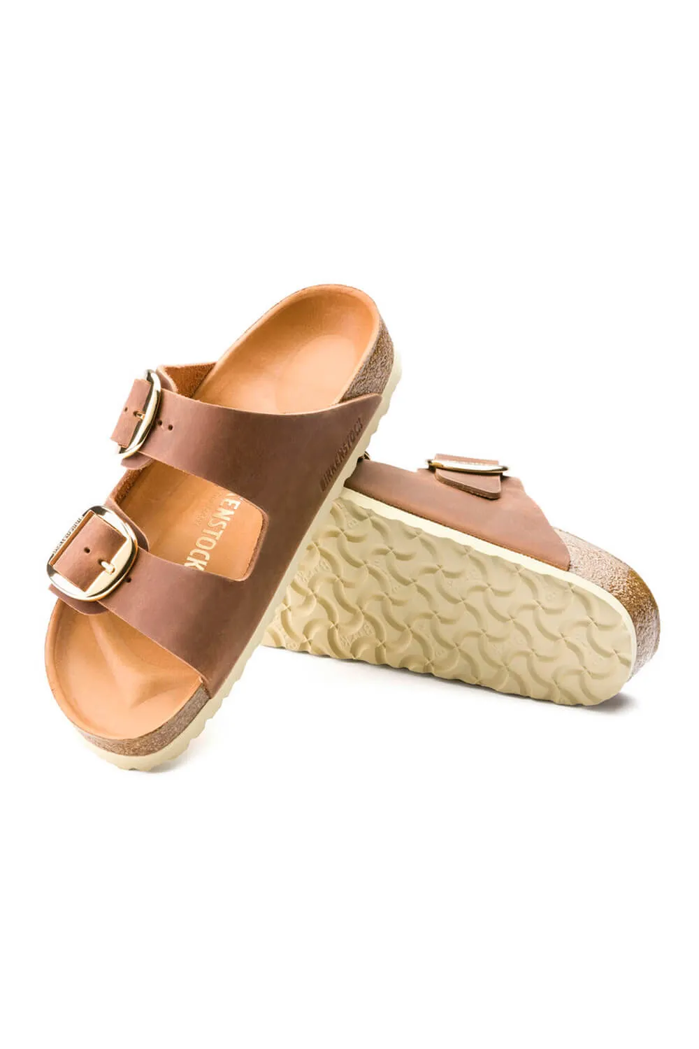 Birkenstock Arizona Big Buckle Sandals for Women in Cognac | 1011073