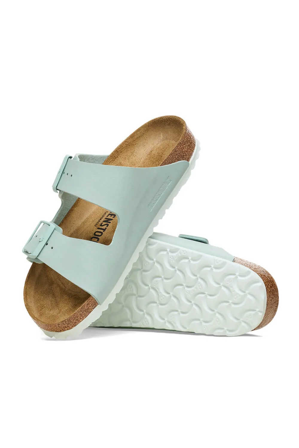 Birkenstock Arizona Birko-Flor Sandals for Women in Surf Green | 1026996