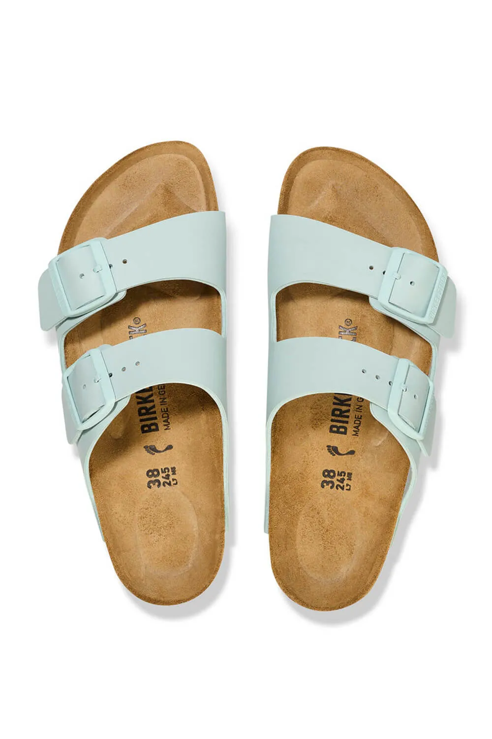 Birkenstock Arizona Birko-Flor Sandals for Women in Surf Green | 1026996