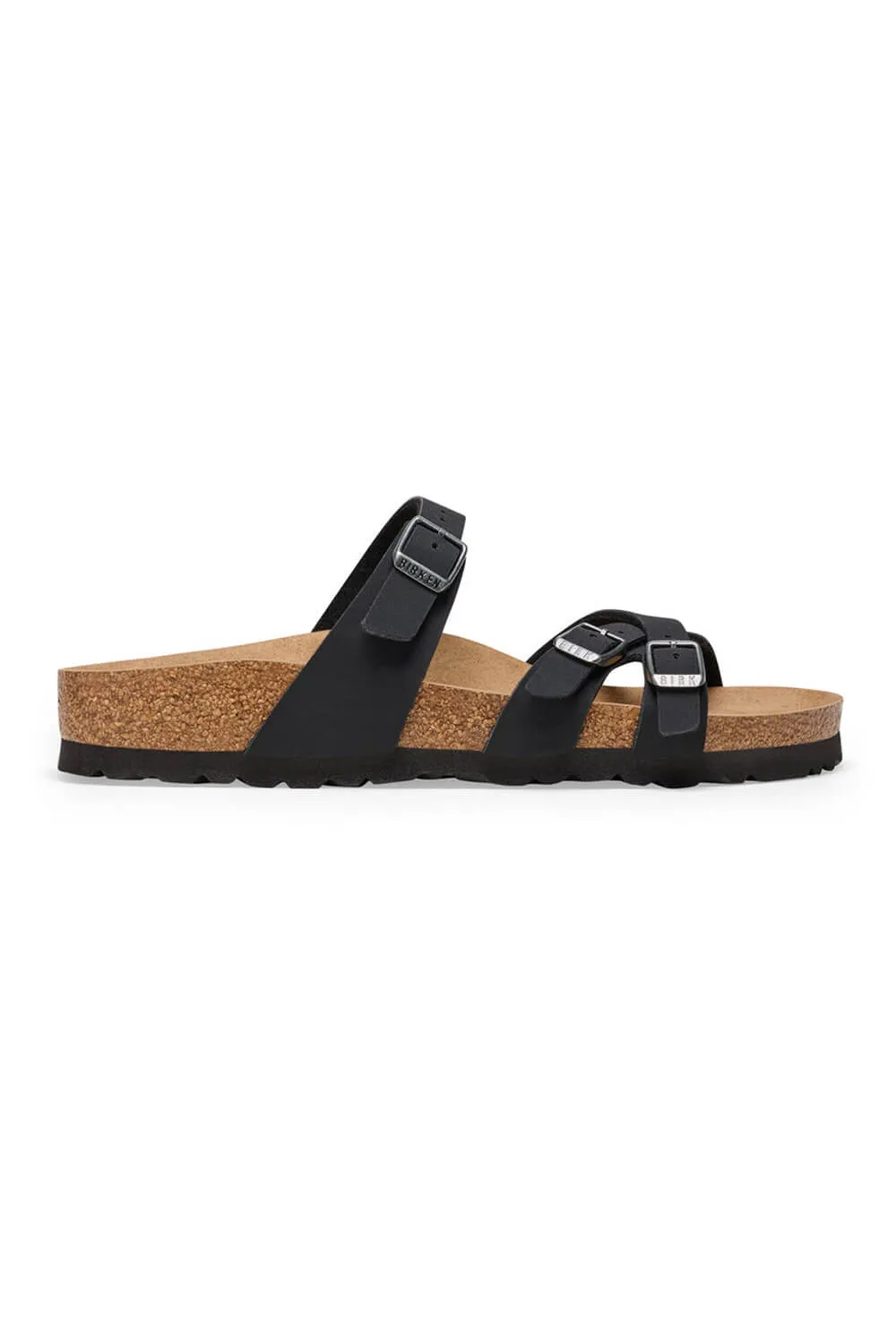 Birkenstock Birkibuc Franca Vegan Sandals for Women in Black | 1024985