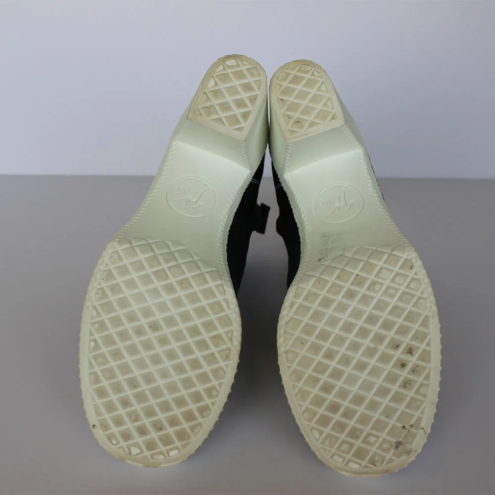 Black Platform Sneakers