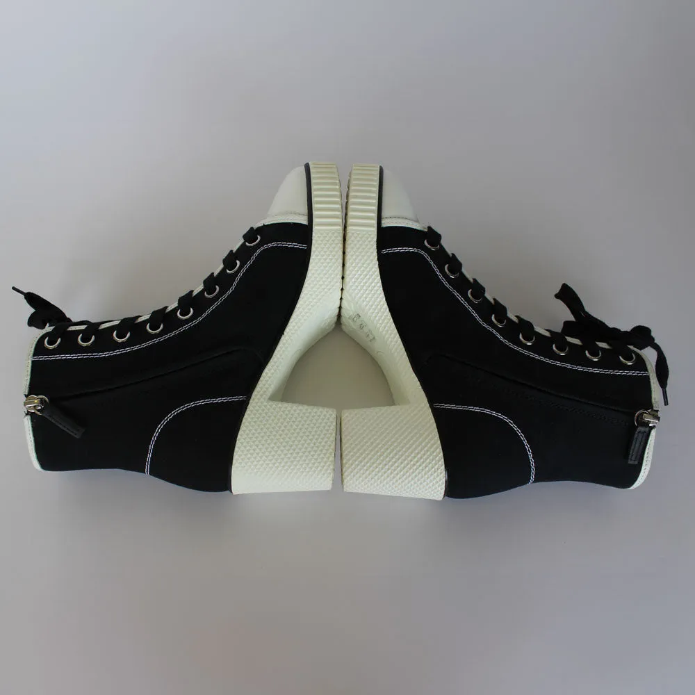 Black Platform Sneakers