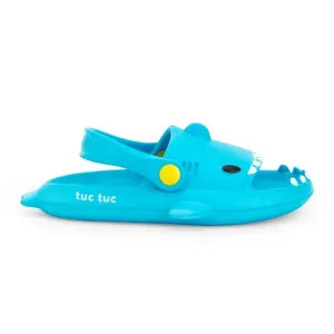 Blue rubber sandals Laguna