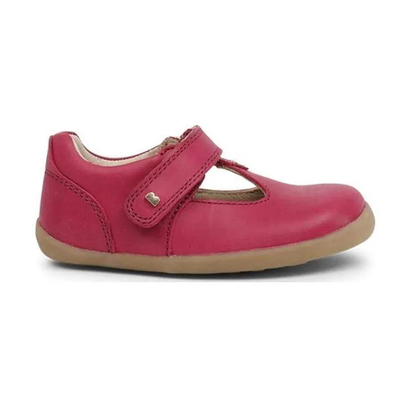 Bobux Dark Pink Louise T-Bar