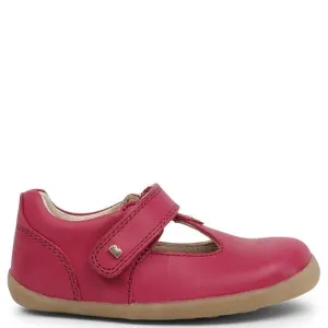 Bobux Dark Pink Louise T-Bar