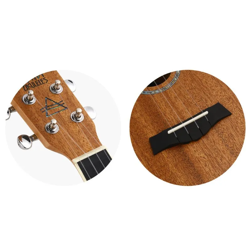 Bondi Arcadia Mahogany Concert Ukulele - This Ukulele is LIT!