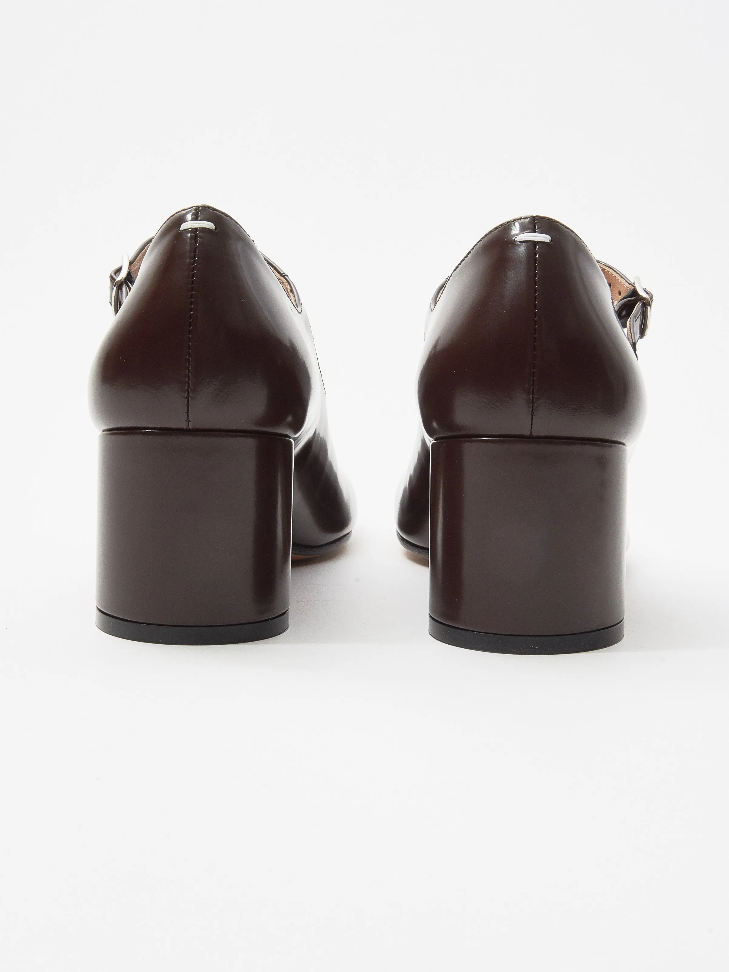 Brown Tabi Mary-Janes