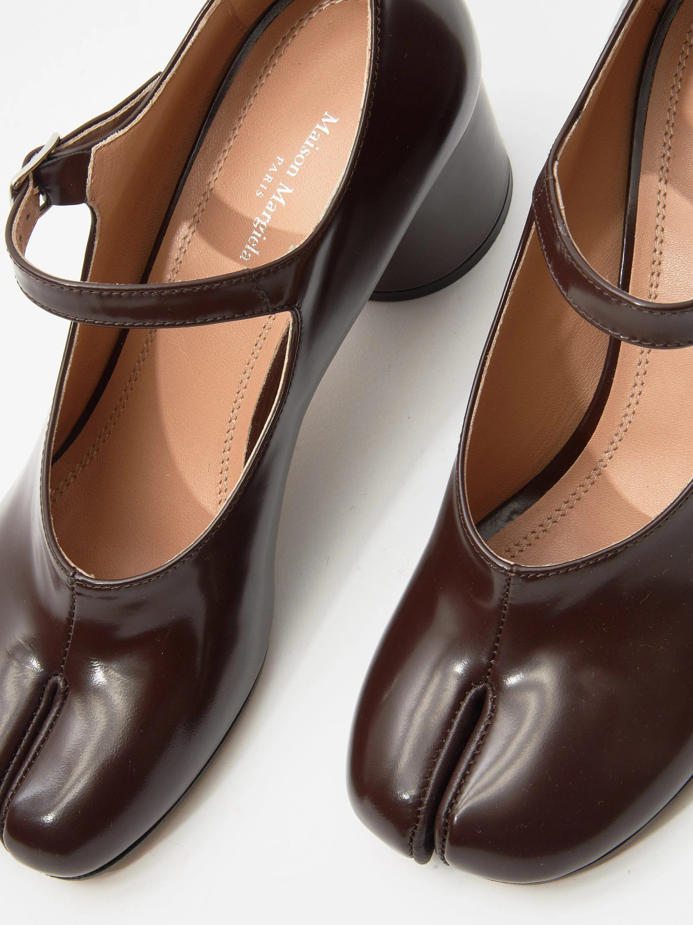 Brown Tabi Mary-Janes