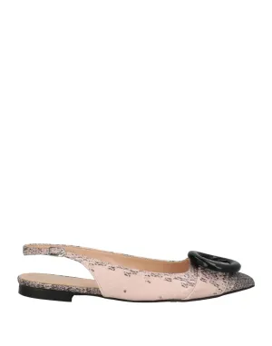 CARRIE LATT Leather Ballet flats (17460296QP) Woman