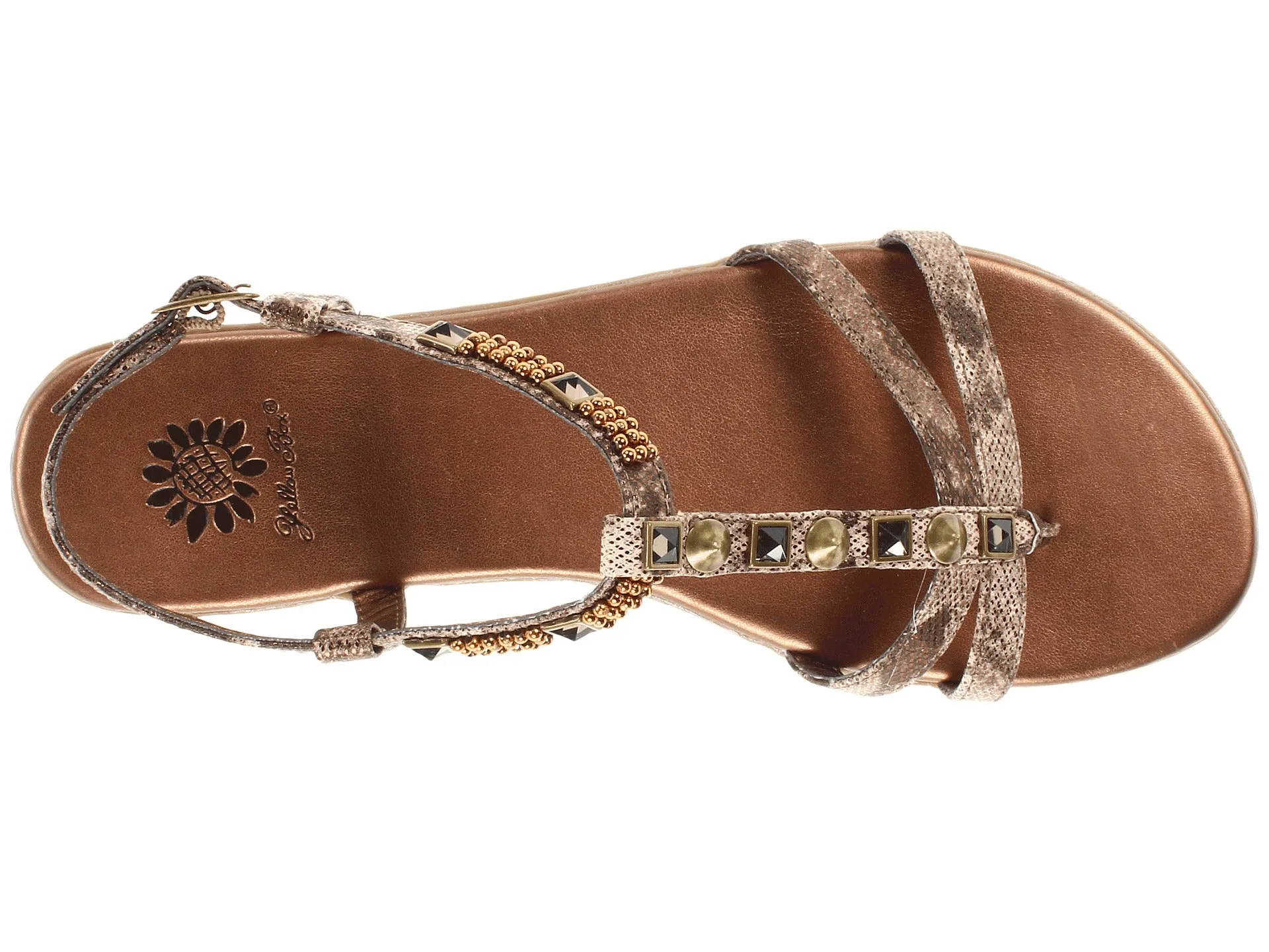 Charlene Embellished Flats Sandals