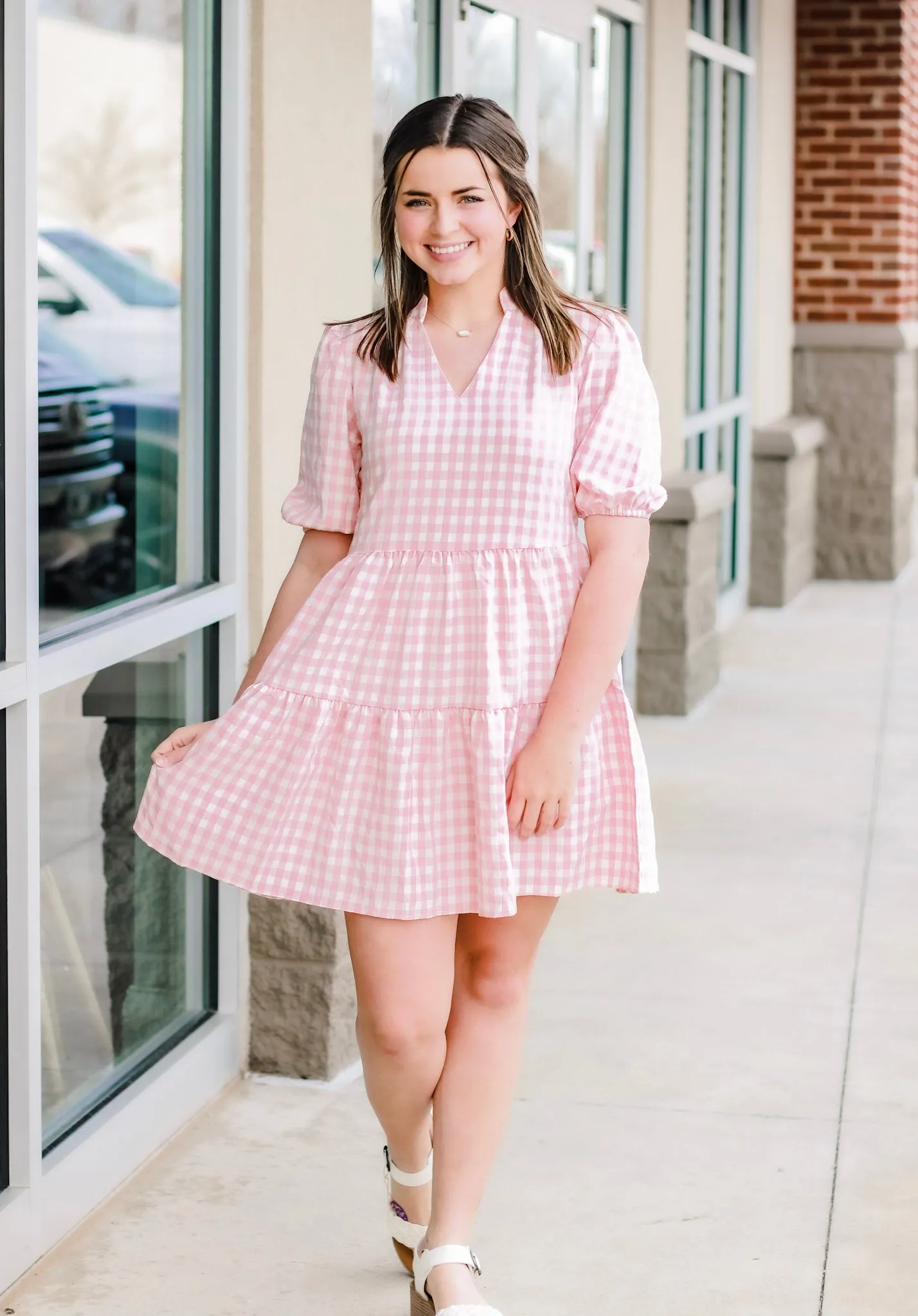Cheers to a Good Time Dress in Pink