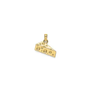 Cheese Wedge Pendant (14K)