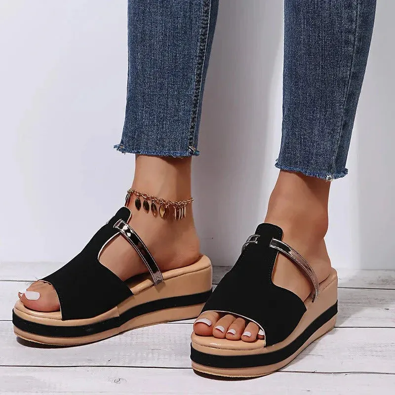 Chic Platform Sandals for Effortless Style
