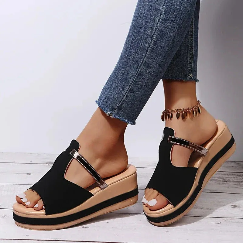 Chic Platform Sandals for Effortless Style