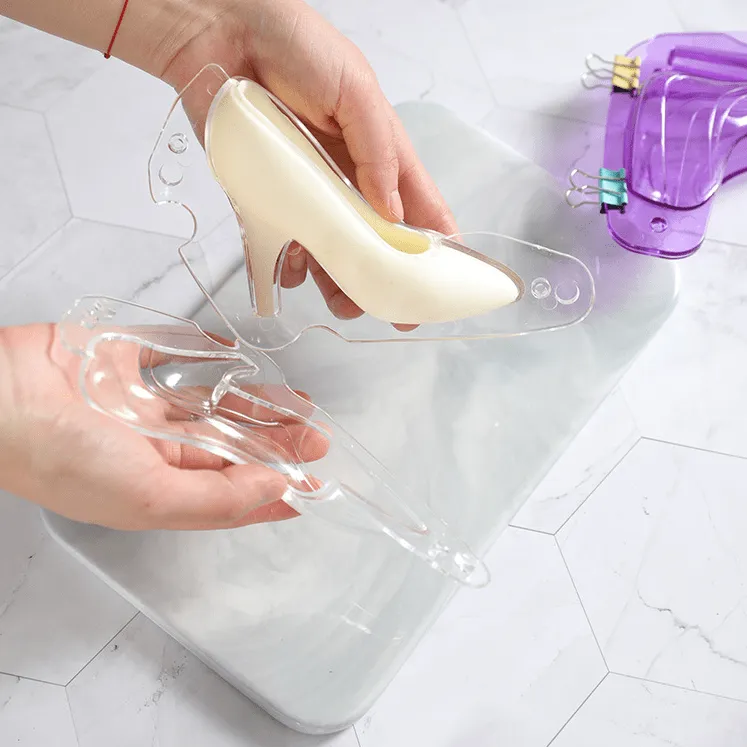 Chocolate High Heels Shoe Mould Set