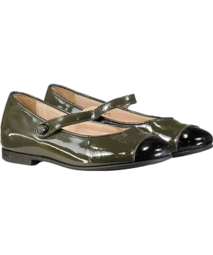 Christian Dior Green Mary Jane Ballet Flat UK 8 EU 25 👼