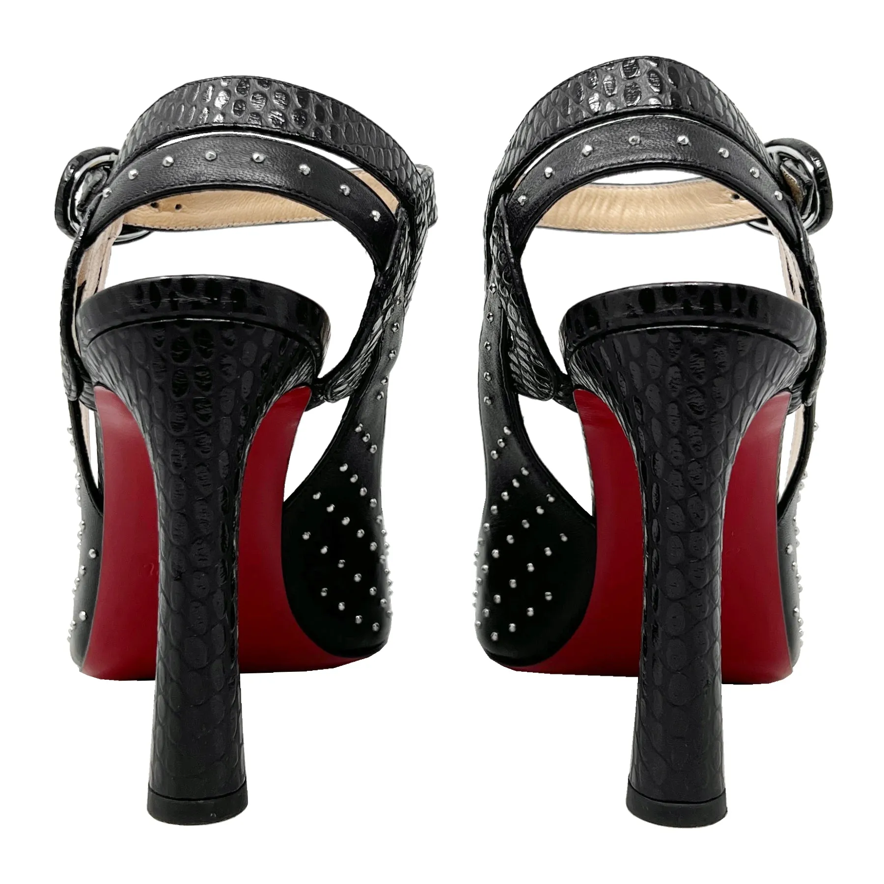 Christian Louboutin Loopinga Studded Sandals Size EU 36.5