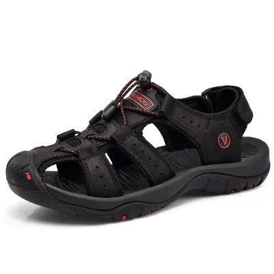 Classic Soft Leather Roman Sandals