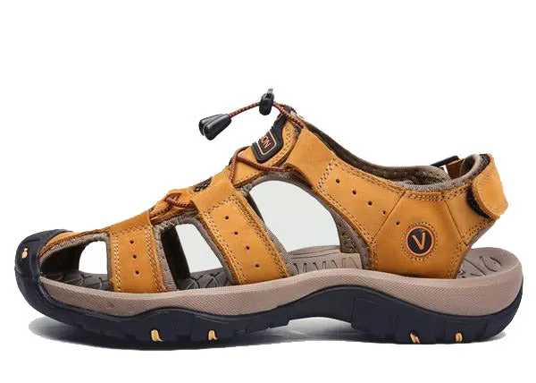 Classic Soft Leather Roman Sandals