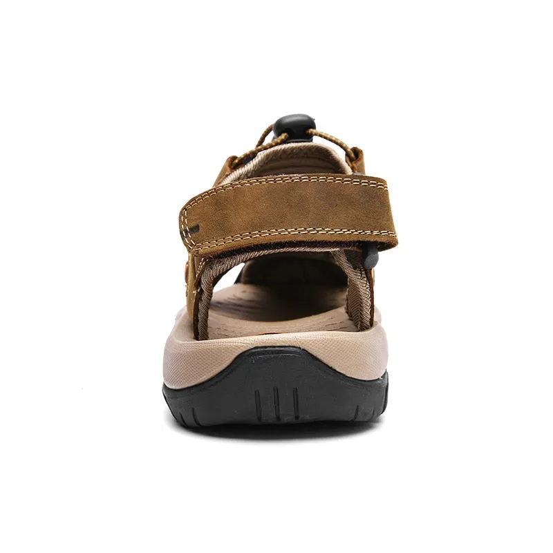 Classic Soft Leather Roman Sandals