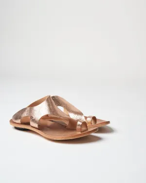 conquer sandal - rose gold