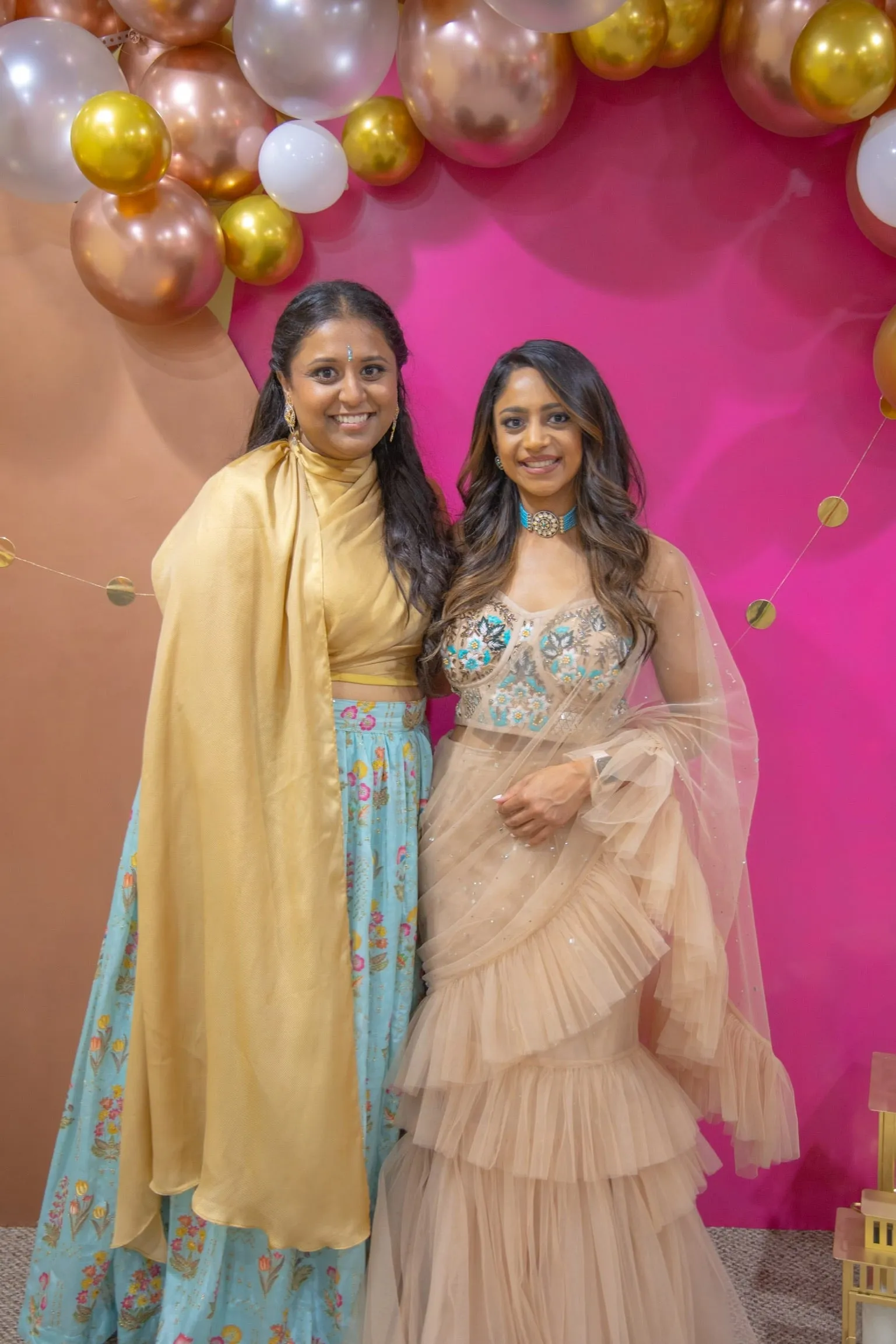 Crystal Ruffle Sari
