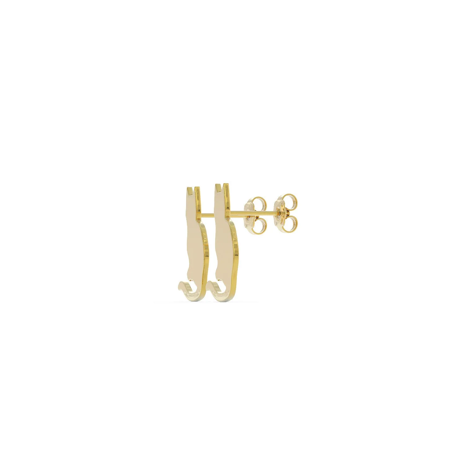 Cute Cat Stud Earrings