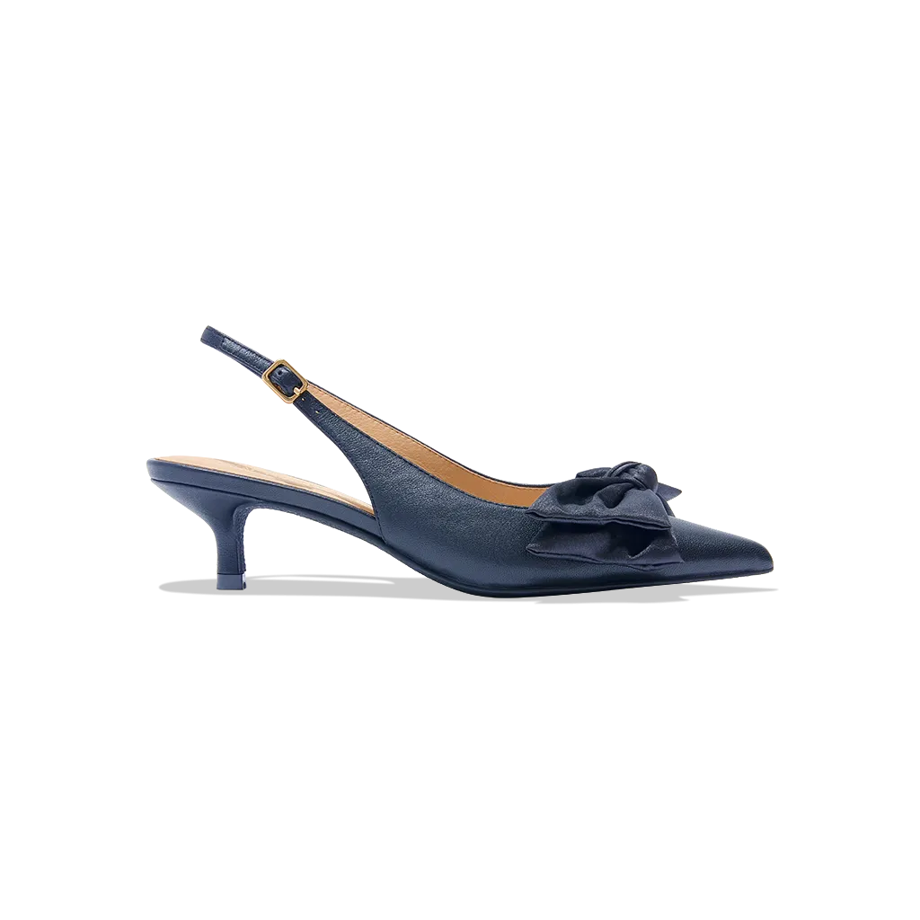 Debra Sling Back Kitten Heel