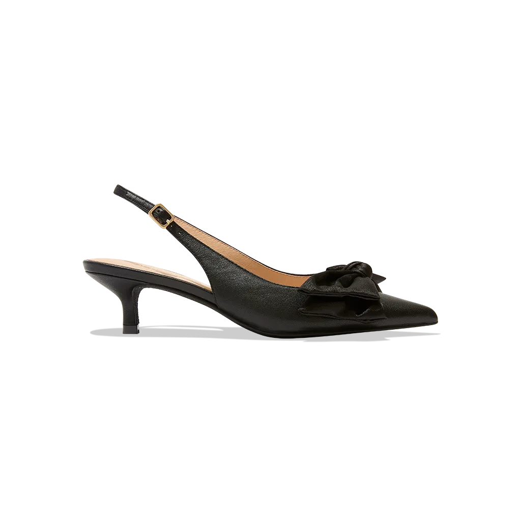 Debra Sling Back Kitten Heel